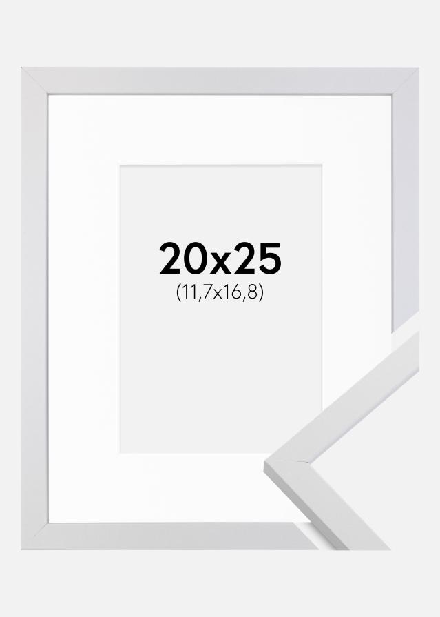 Rėmas Trendy Baltas 20x25 cm - Paspartu Baltas 5x7 inches