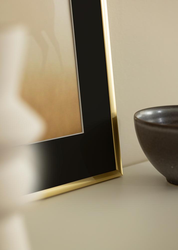 Rėmas New Lifestyle Auksas 70x100 cm - Paspartu Juodas 24x36 inches