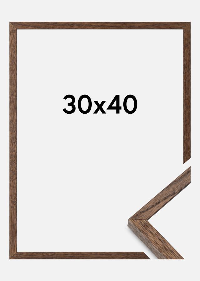 Massive Oak Akrilo stiklas Dark Painted 30x40 cm