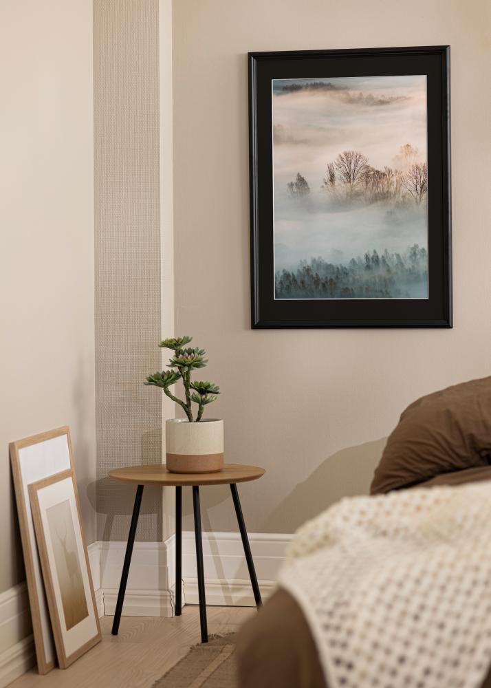 Rėmas Siljan Juodas 60x60 cm - Paspartu Juodas 50x50 cm