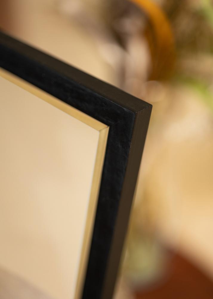 Veidrodis Leonie Juodas - Savo išmatavimai