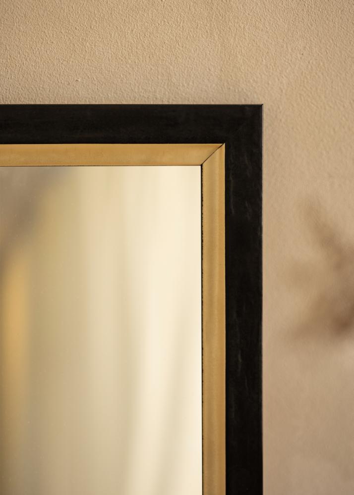 Veidrodis Leonie Juodas - Savo išmatavimai