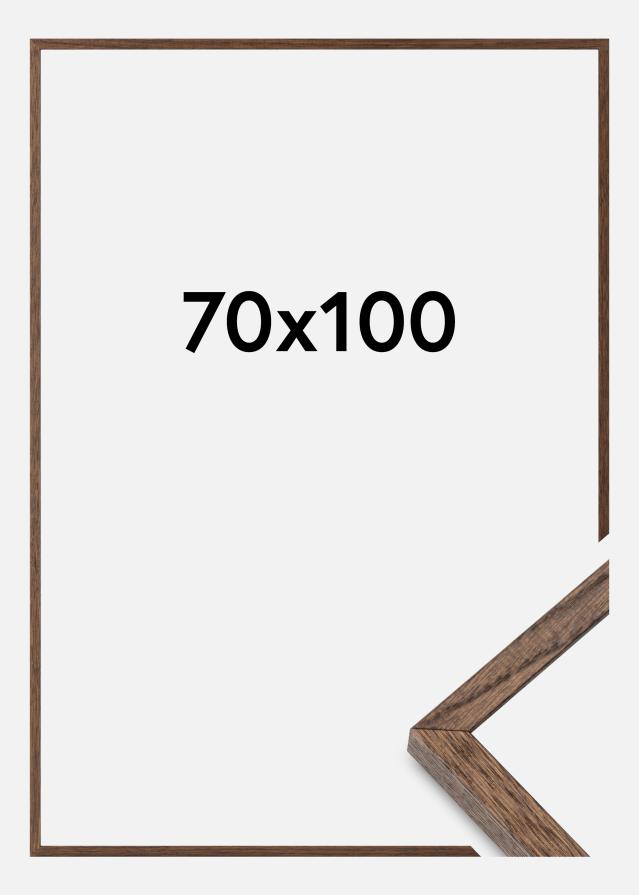 Massive Oak Akrilo stiklas Dark Painted 70x100 cm