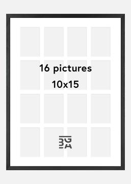 Black Wood - 16 Paveikslėliai Koliažas