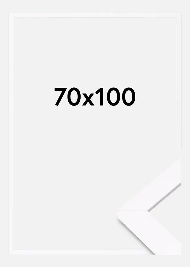 Rėmas Deco Akrilo stiklas Baltas 70x100 cm