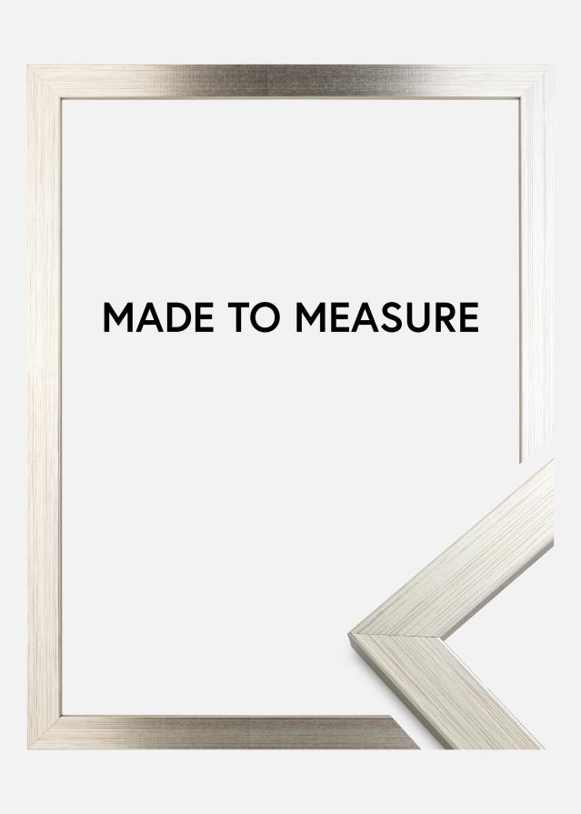 Rėmas Sidabras Wood - Bet kokio Dydžio