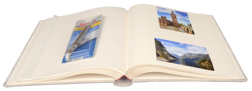 Henzo Basic Line Nuotraukų albumas Baltas - 30x36 cm (80 Balti Puslapiai)