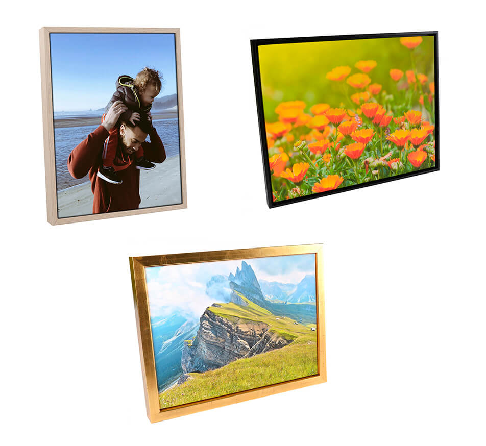 Drobėms skirti rėmeliai / Šešėliniai rėmeliai