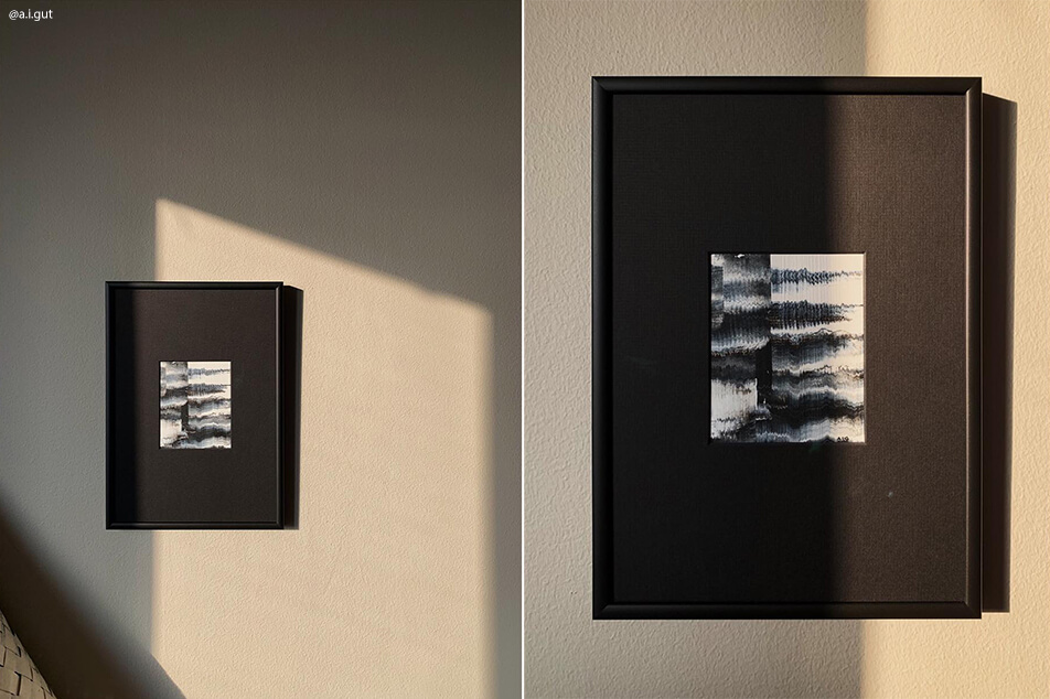 Juodas pagal užsakymą pagamintas paspartuotas juodai baltam motyvui