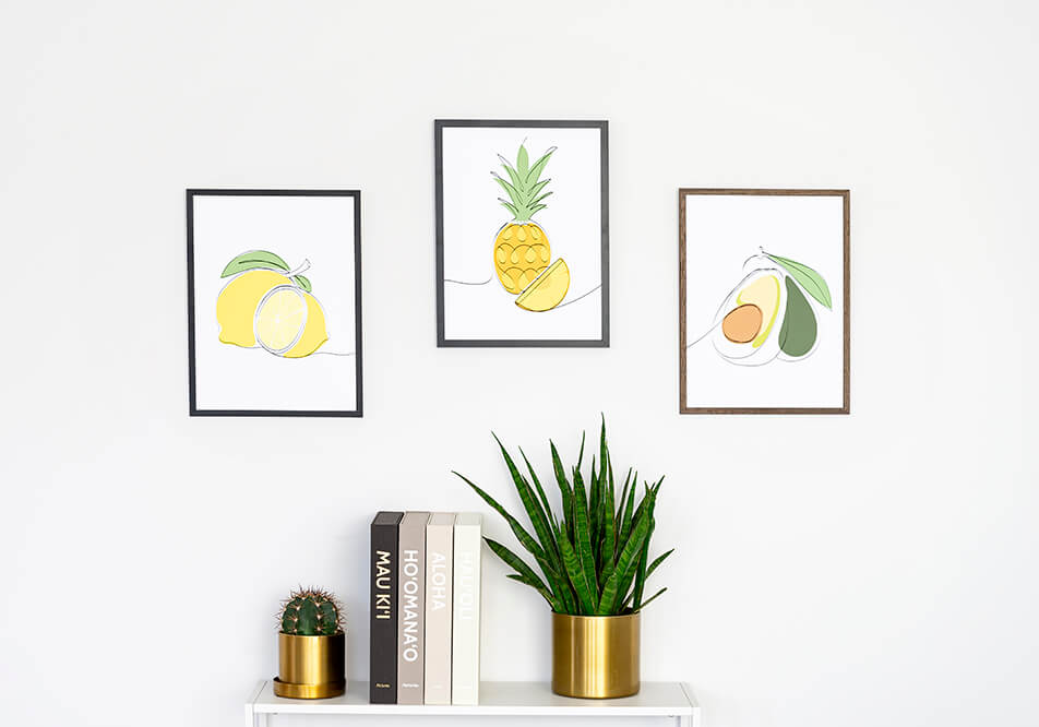 Maža paveikslų siena